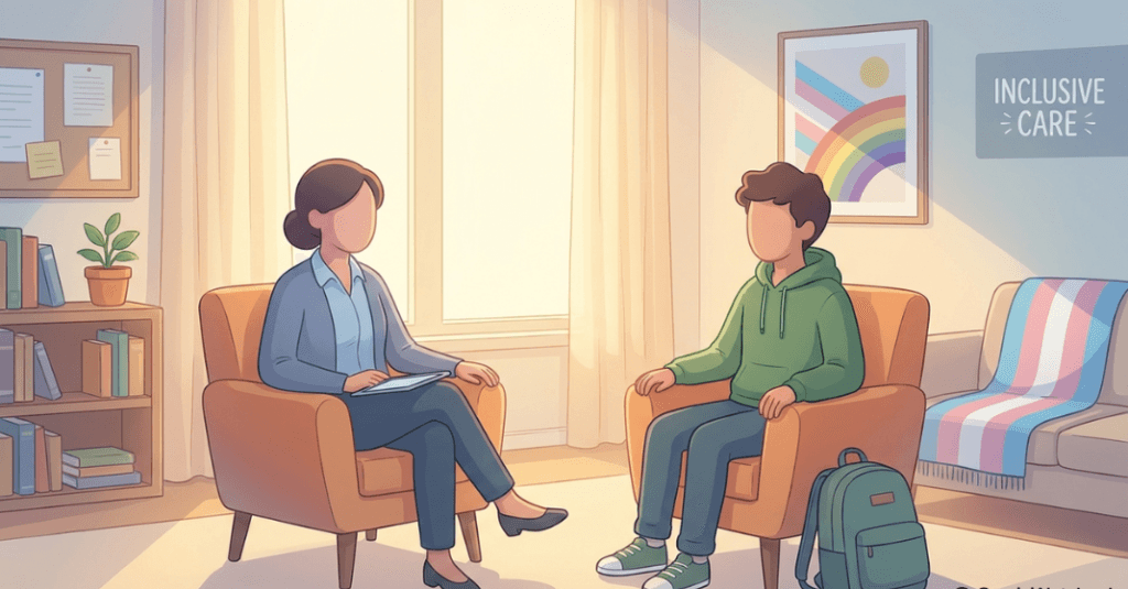 Atendimento com escuta afirmativa focado na prevenção ao suicídio no Setembro Amarelo LGBTQIAPN+.